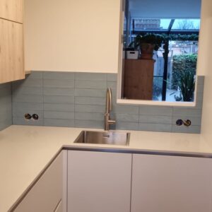 Sottocer BLOCK tegel 7X30 cm Blauw glans