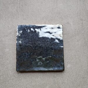 Grandeur PORTO tegel 10X10 cm Zilver glans