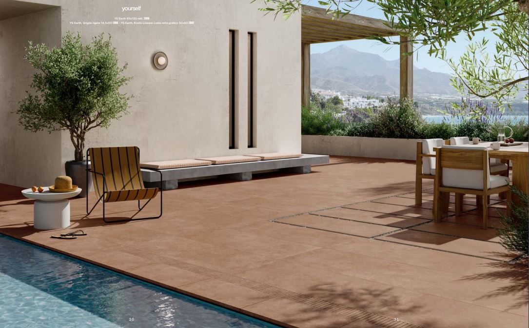 Pastorelli YOURSELF tegel 60X120 cm Earth Bruin mat