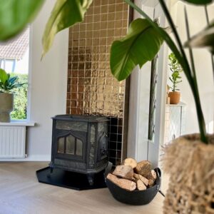 Grandeur PORTO tegel 10X10 cm Goud Glans