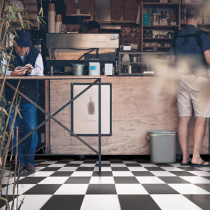 Sottocer MATRIX tegel 20X20 cm Wit mat