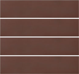 URBAN tegel 9X37 cm Rood mat