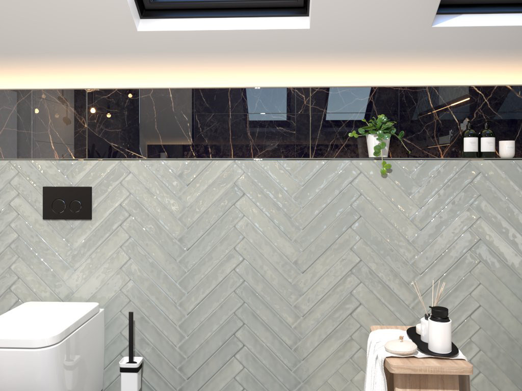 Del Conca FRAMMENTI Groen glans