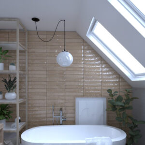 Del Conca FRAMMENTI Bruin glans