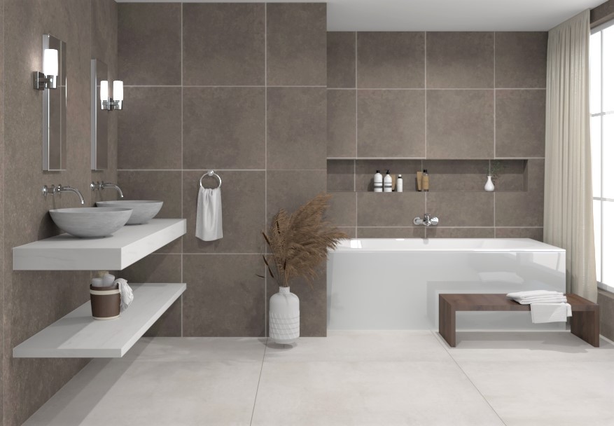 Fondovalle PLANETO Grijs mat Mars