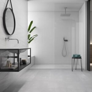 Geo Tiles BLANCOS 30x90 cm Wit Glans