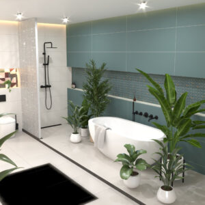 Marazzi italie ECLETTICA 40X120 cm Groen Mat