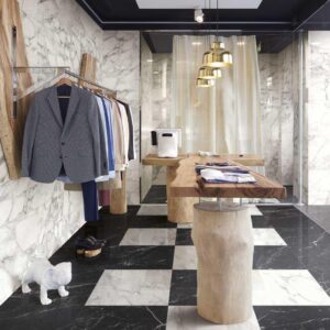 Marazzi italie ALLMARBLE 60X60 cm Zwart Glans