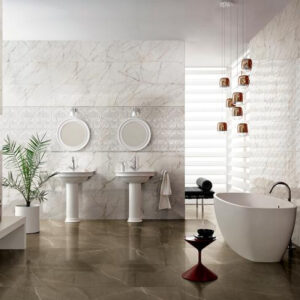 Marazzi italie ALLMARBLE 60X60 cm Bruin Glans