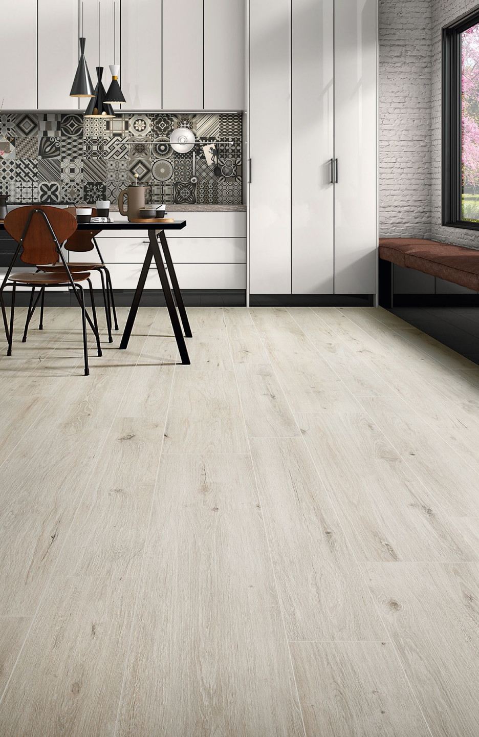 Novabell EICHE tegel 30X120 cm Grijs Alpin