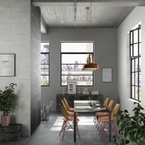 Pastorelli FREESPACE Antraciet mat 80x80 cm