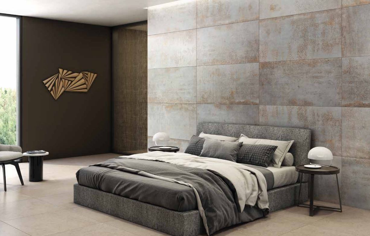 Rak EVOQUE METAL tegel Grey Grijs Mat 60x120 cm