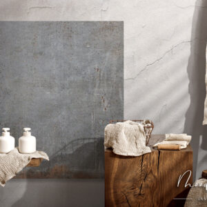 Rak EVOQUE METAL tegel Grey Grijs Mat 75x75 cm