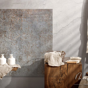 Rak EVOQUE METAL tegel Grey Grijs Mat 60x60 cm