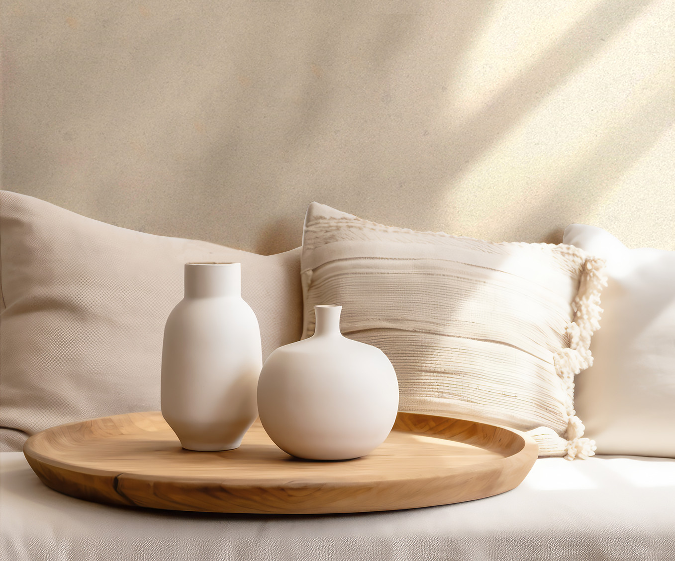 Rak SURFACE 60x60 cm Beige mat White