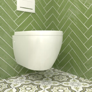 Sottocer tegel Olive Groen glans Harmony