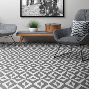 Sottocer Matrix Plato multicolor mat 20x20 cm