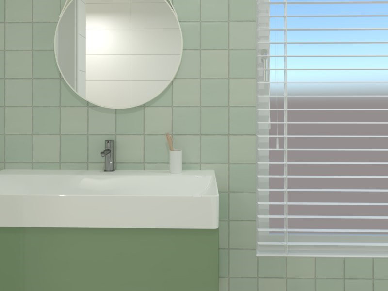 Sottocer SENSE tegel Groen Cactus 13x13 cm