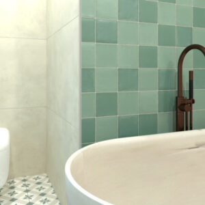 Sottocer SENSE tegel 13X13 cm Groen OXID