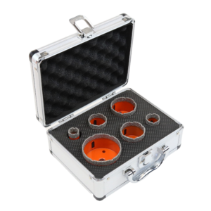 Boorzet Koffer 6 delig