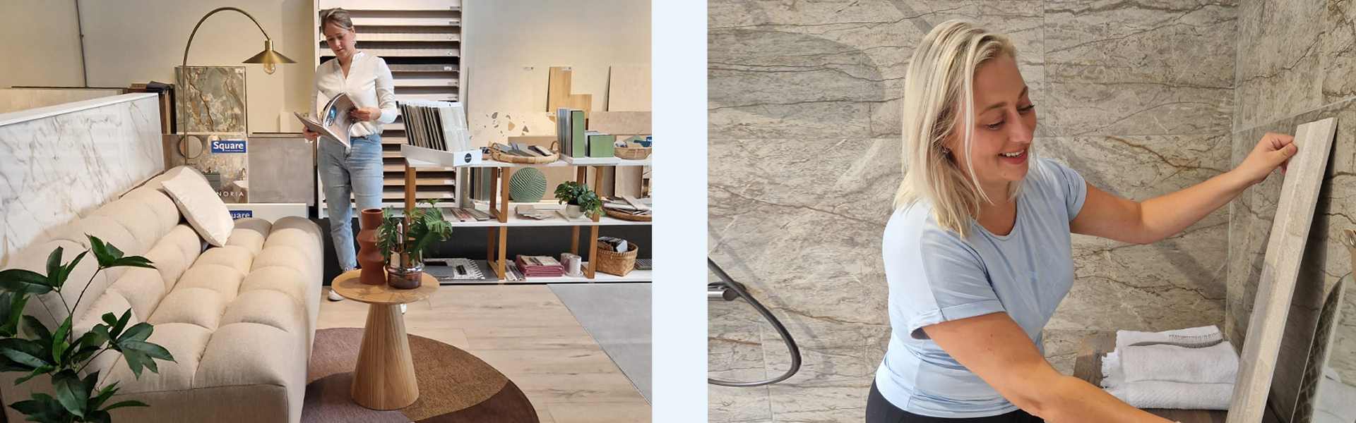 showroom tegel gereedschap