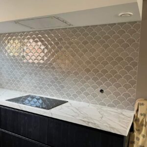 HAWAIIAN tegel 6X12 cm Grandeur Beige glans