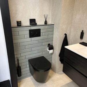 FRAMMENTI tegel 7X40 cm Groen glans