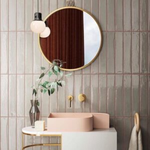 FRAMMENTI tegel 7X40 cm Grijs glans