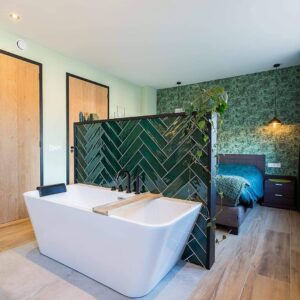 HARMONY tegel 7X30 cm Groen glans