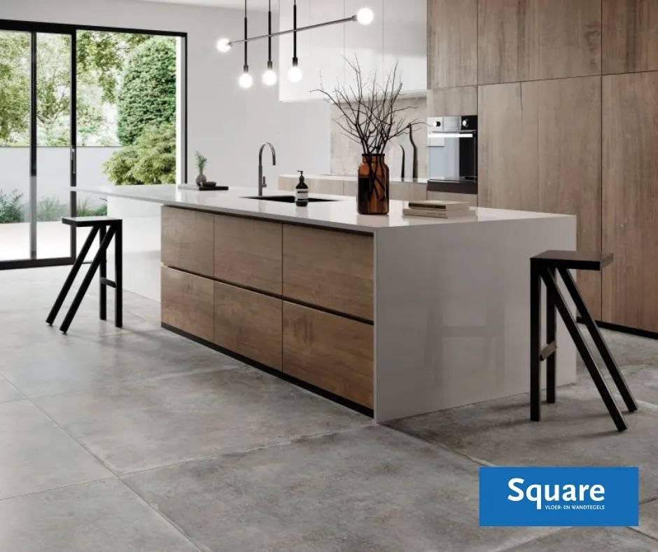 RETOUR tegel 60X60 cm Grijs mat