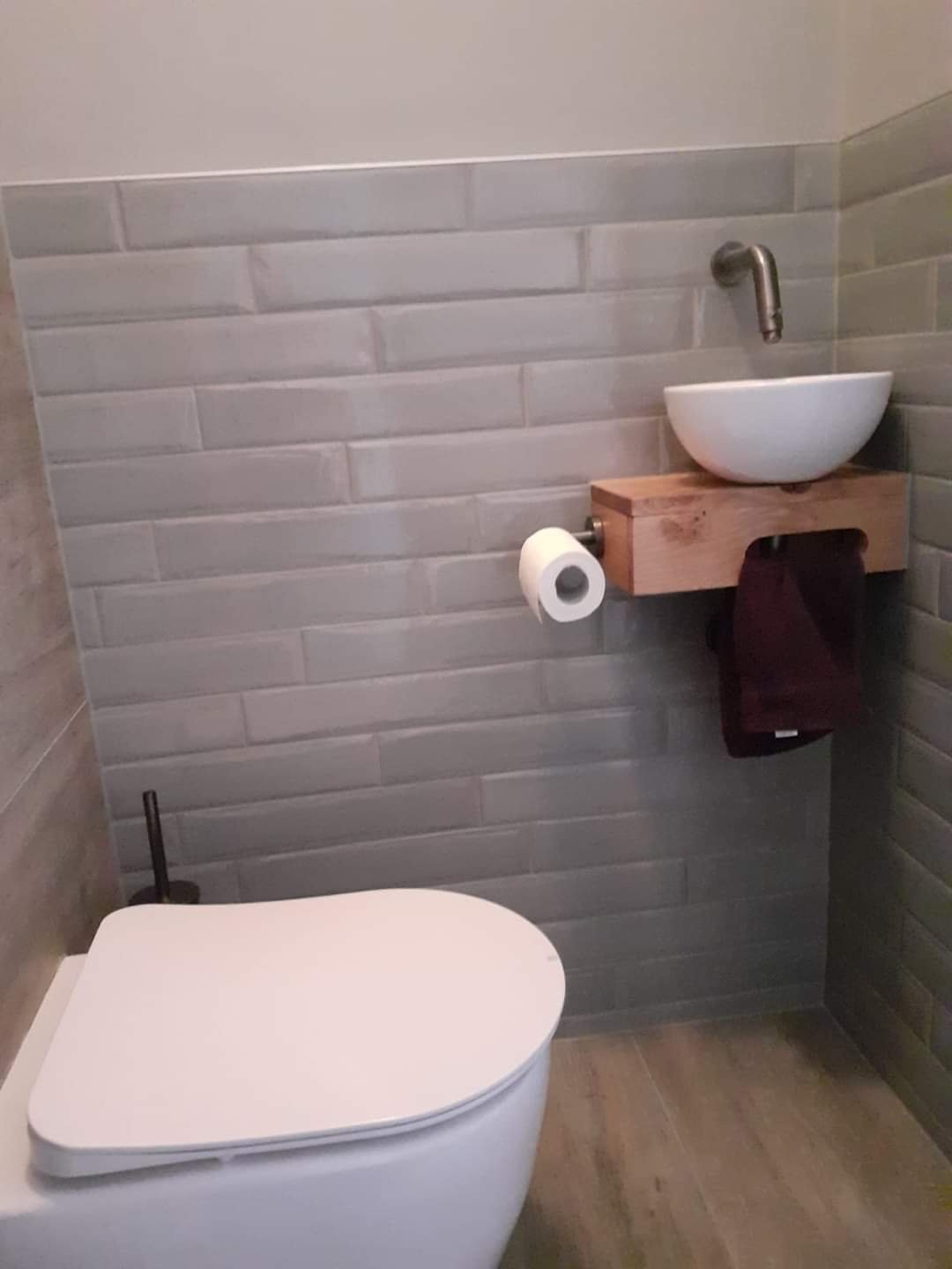 FRAMMENTI tegel 7X40 cm Groen glans