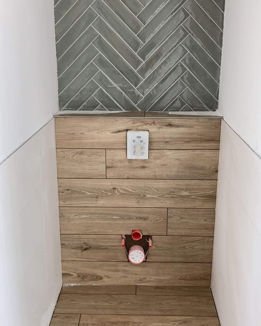 FRAMMENTI tegel 7X40 cm Groen glans