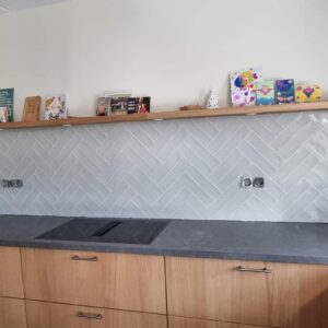 HARMONY tegel 7X30 cm Grijs glans