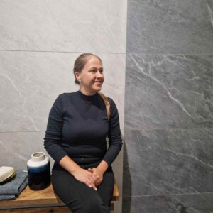 Flaviker Blue SAVOY tegel 60X60 cm Blauw mat