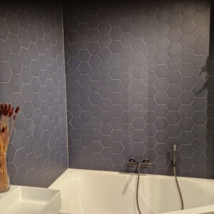 URBAN tegel 15X17 cm Blauw mat