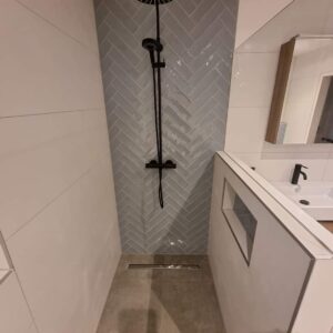 HARMONY tegel 7X30 cm Grijs glans