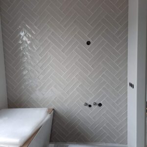 HARMONY tegel 7X30 cm Grijs glans