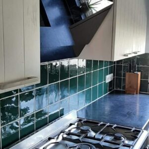 HARMONY tegel 15X15 cm Groen glans